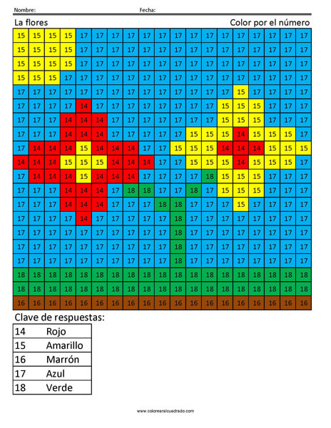 gratis Color por el número