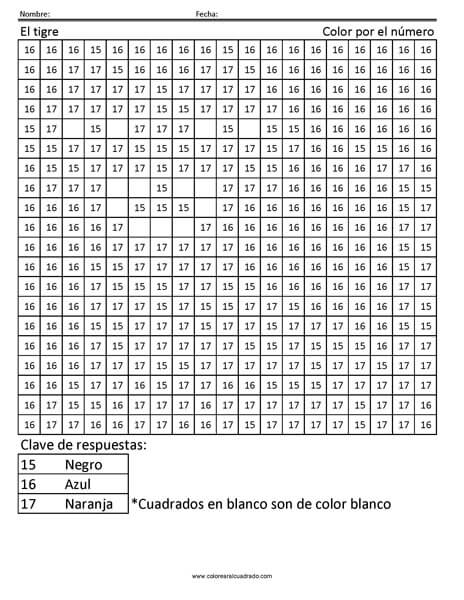 gratis Color por el número
