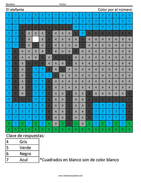 gratis Color por el número