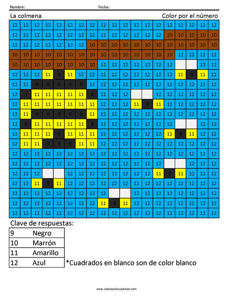 gratis Color por el número